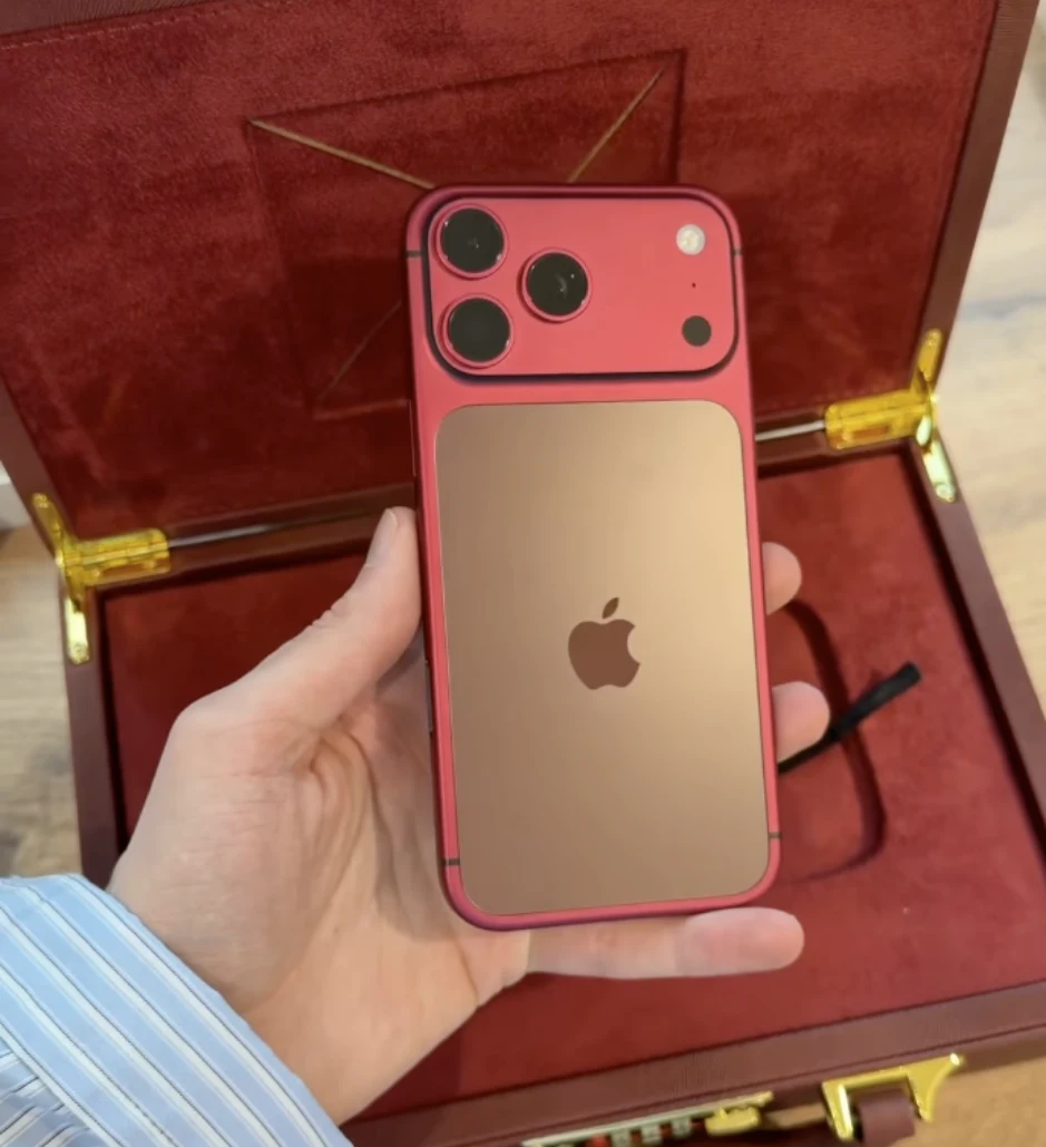 Customized iPhone owned by a client from Germany
