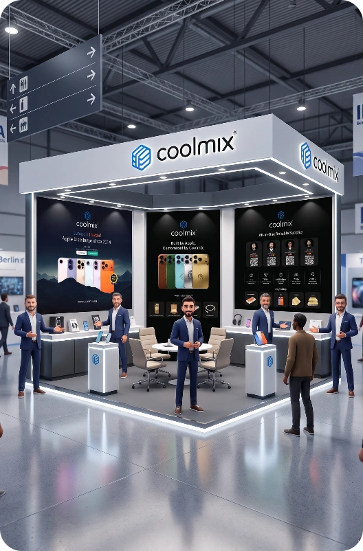 Coolmix exhibition booth at IFA